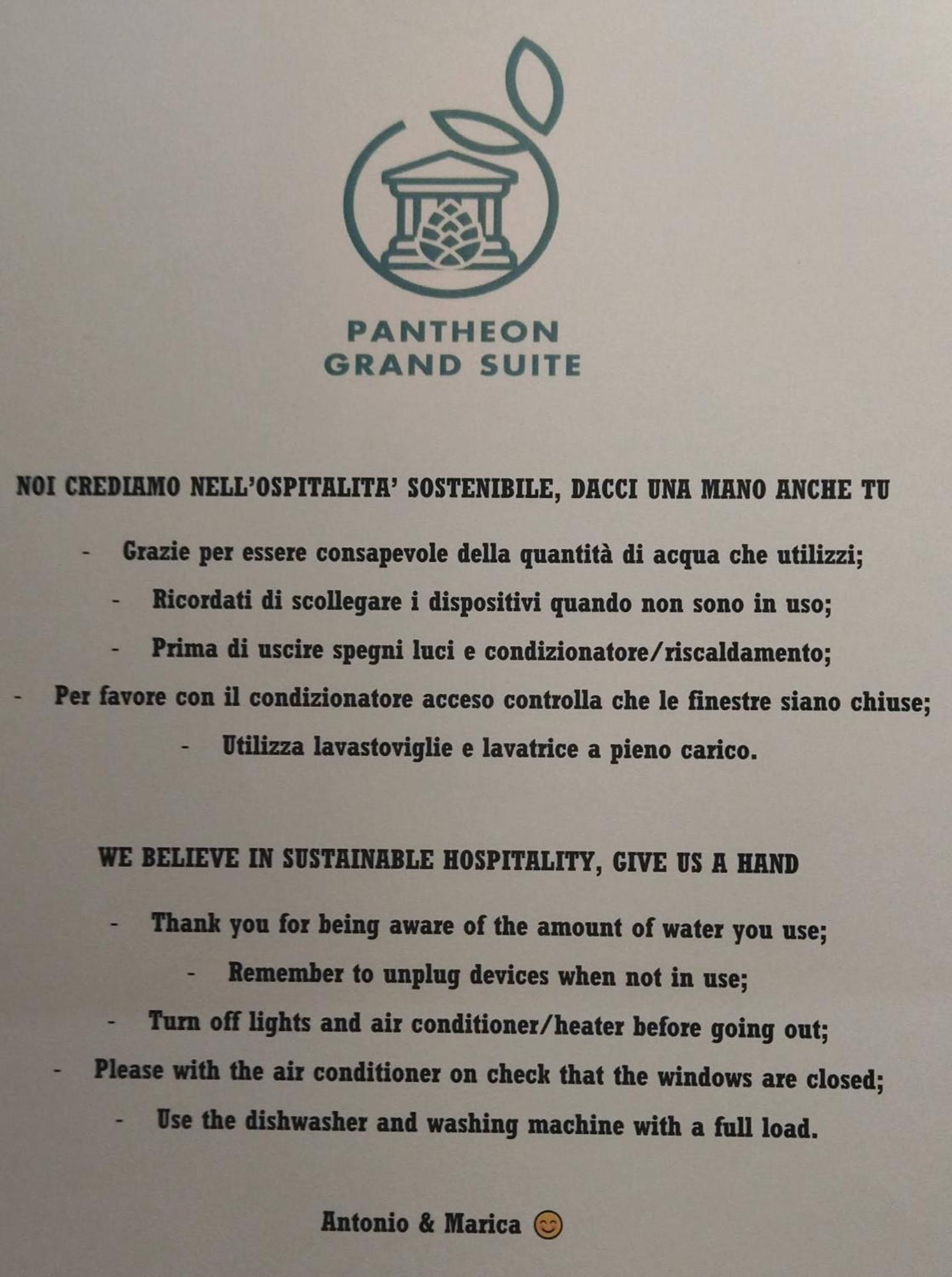 Pantheon Grand Suite Rome Luaran gambar
